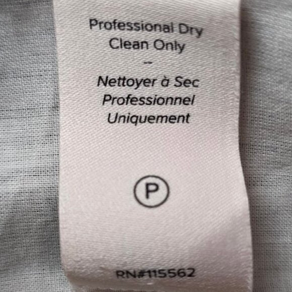 CINQ À SEPT Kelly Pinstripe Long Sleeve Mini Dress 4 - Picture 12 of 12